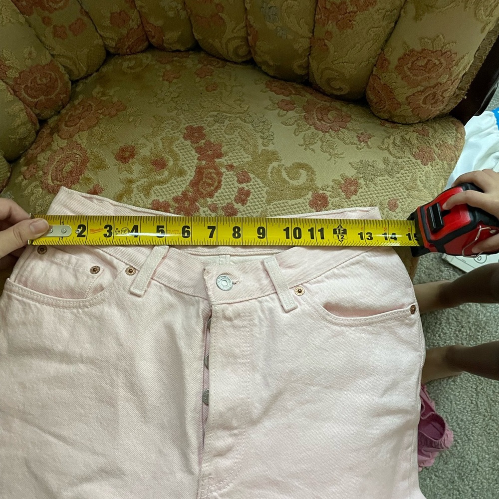 Levi's Vintage Made in USA 80s Women's Pink Jeans - Picture 5 of 7